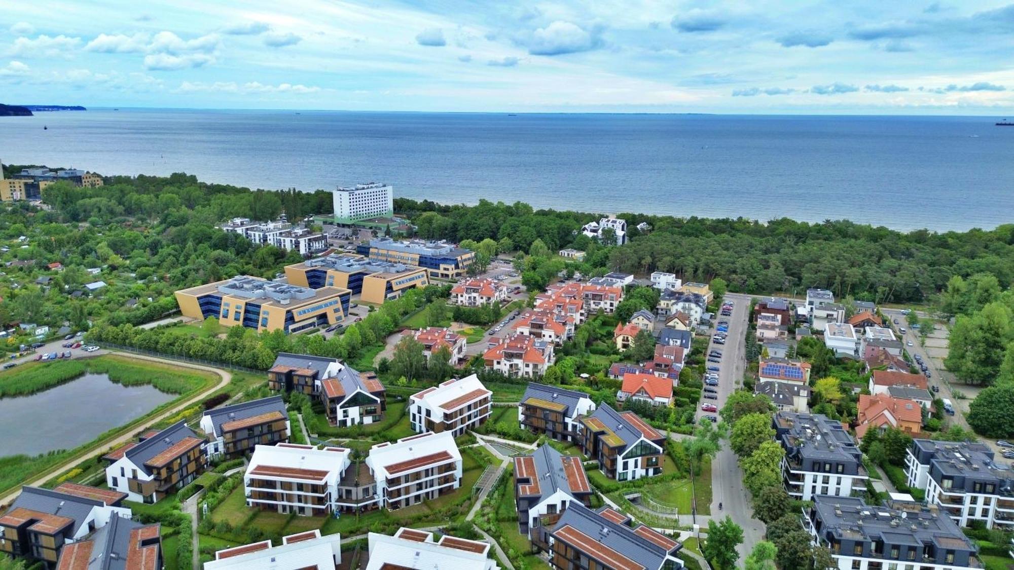 Ergo Jelitkowo Gdansk Sopot 600M Do Plazy Parking Apartman Kültér fotó